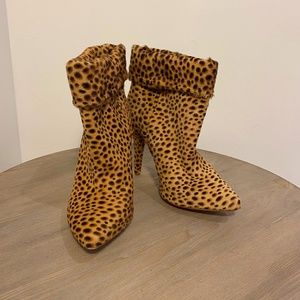 Loeffler Randall Leopard Bootie